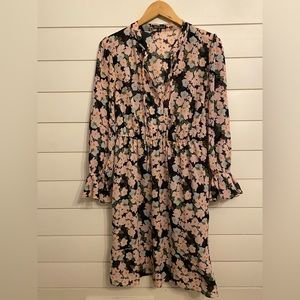 Gorgeous J. Crew dress, excellent condition, modern floral pattern!